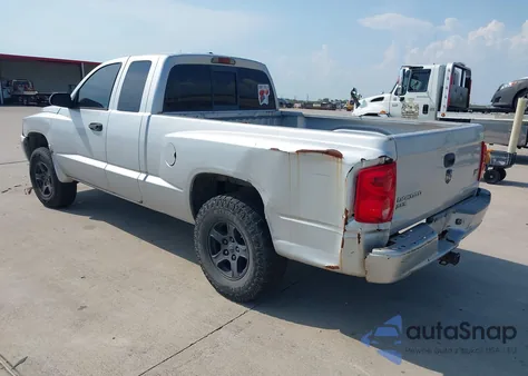 2007 Dodge Dakota Slt from USA, damaged, VIN 1D7HE42P97S172490